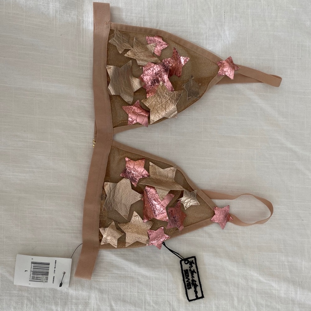 NWT! For Love & Lemons strappy bralette